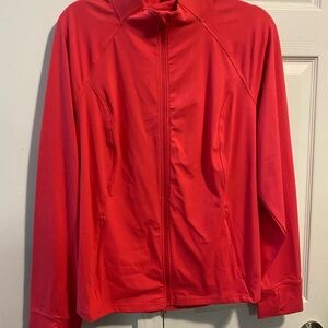 Hot Pink Full-Zip Jacket